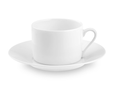 Williams Sonoma Apilco Tuileries Porcelain Espresso Cups & Saucers