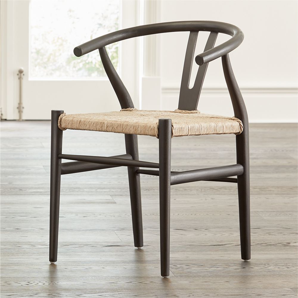 crate and barrel crescent chair