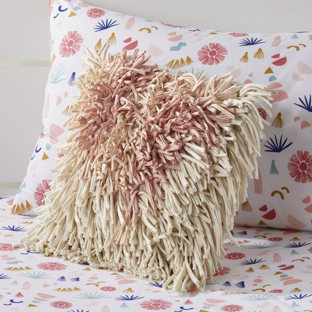flokati pillow