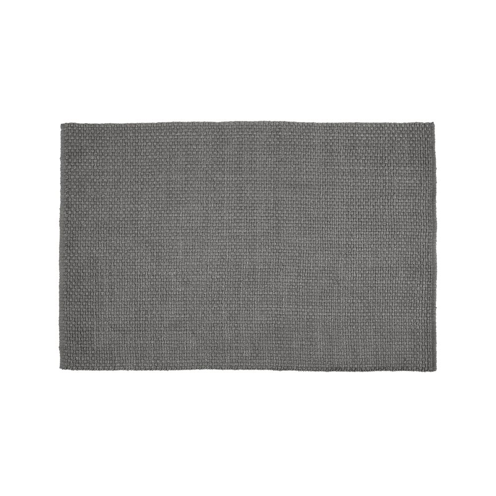 Keeler Grey Jute Rug 6'x9' Crate and Barrel Havenly