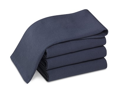  Williams-Sonoma All Purpose Pantry Towels, Kitchen Towels, Set  of 4, Navy Blue, 100% Cotton : Home & Kitchen