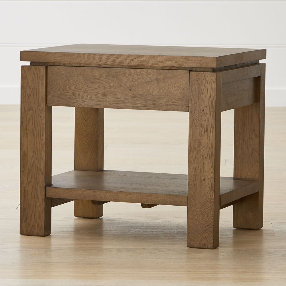 Walker Fog Nightstand Crate and Barrel Havenly