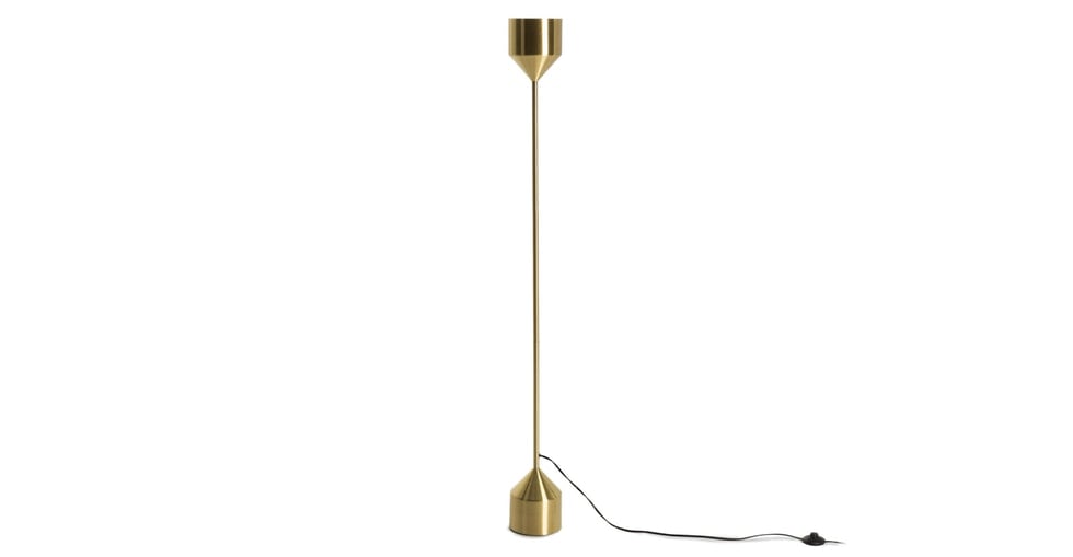 Barbell Floor Lamp - Brass - Article | Havenly