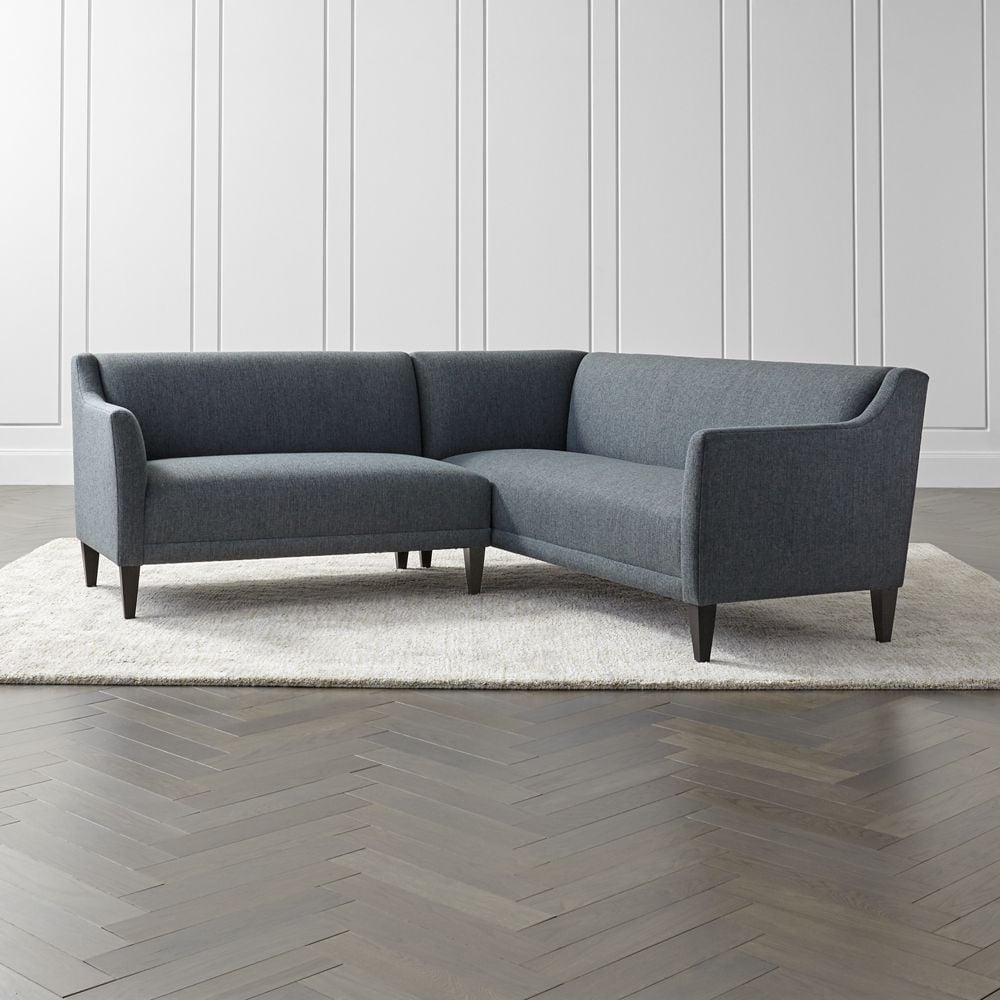 Margot II 2Piece Right Arm Corner Sofa Sectional Crate and Barrel