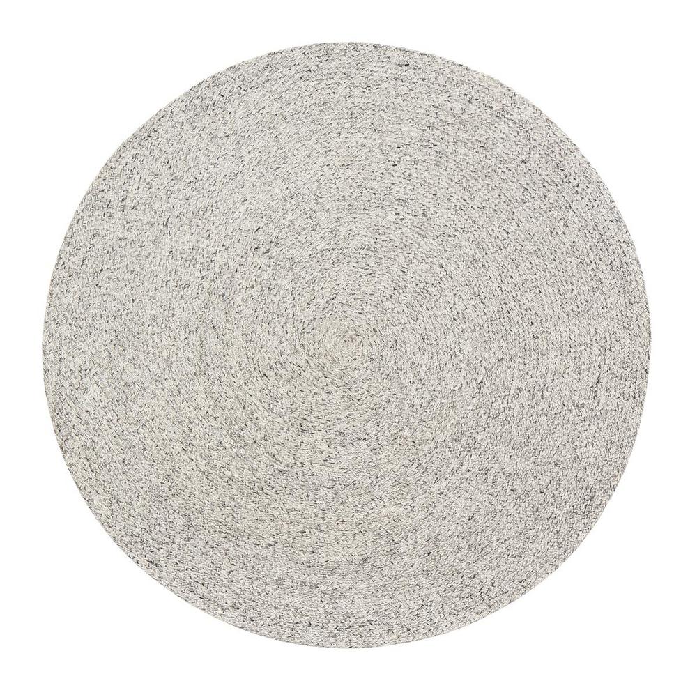 Cosmos Gray 8 ft. Round Area Rug, Gray/Ivory Home Depot