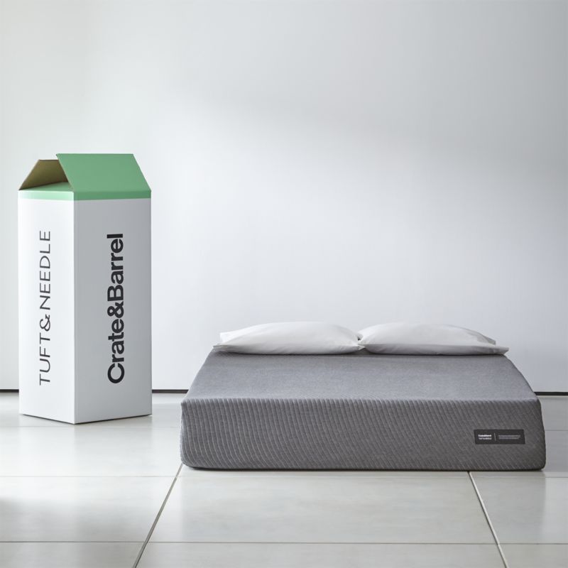 Tuft & Needle Mint Queen Mattress In a Box Crate and Barrel