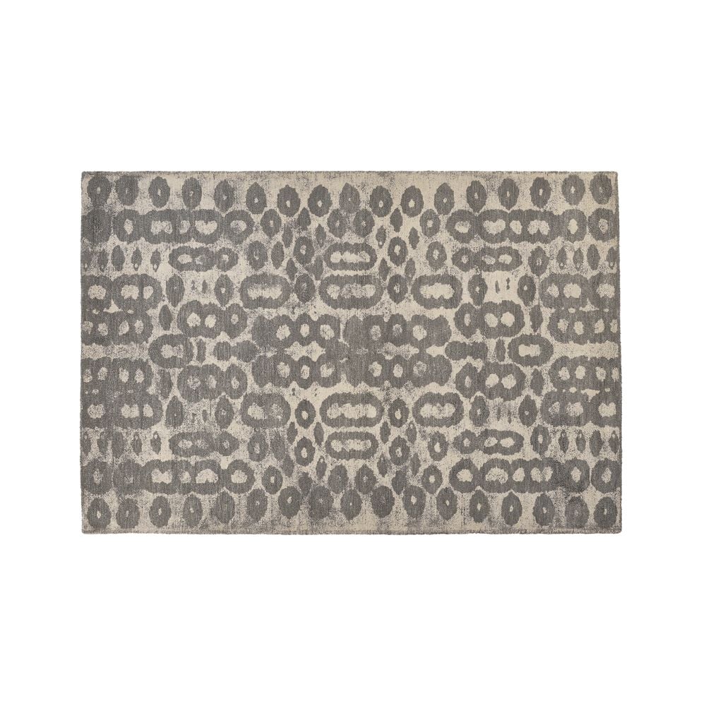 Orlo Grey Artisan Rug 6'x9' Crate and Barrel Havenly