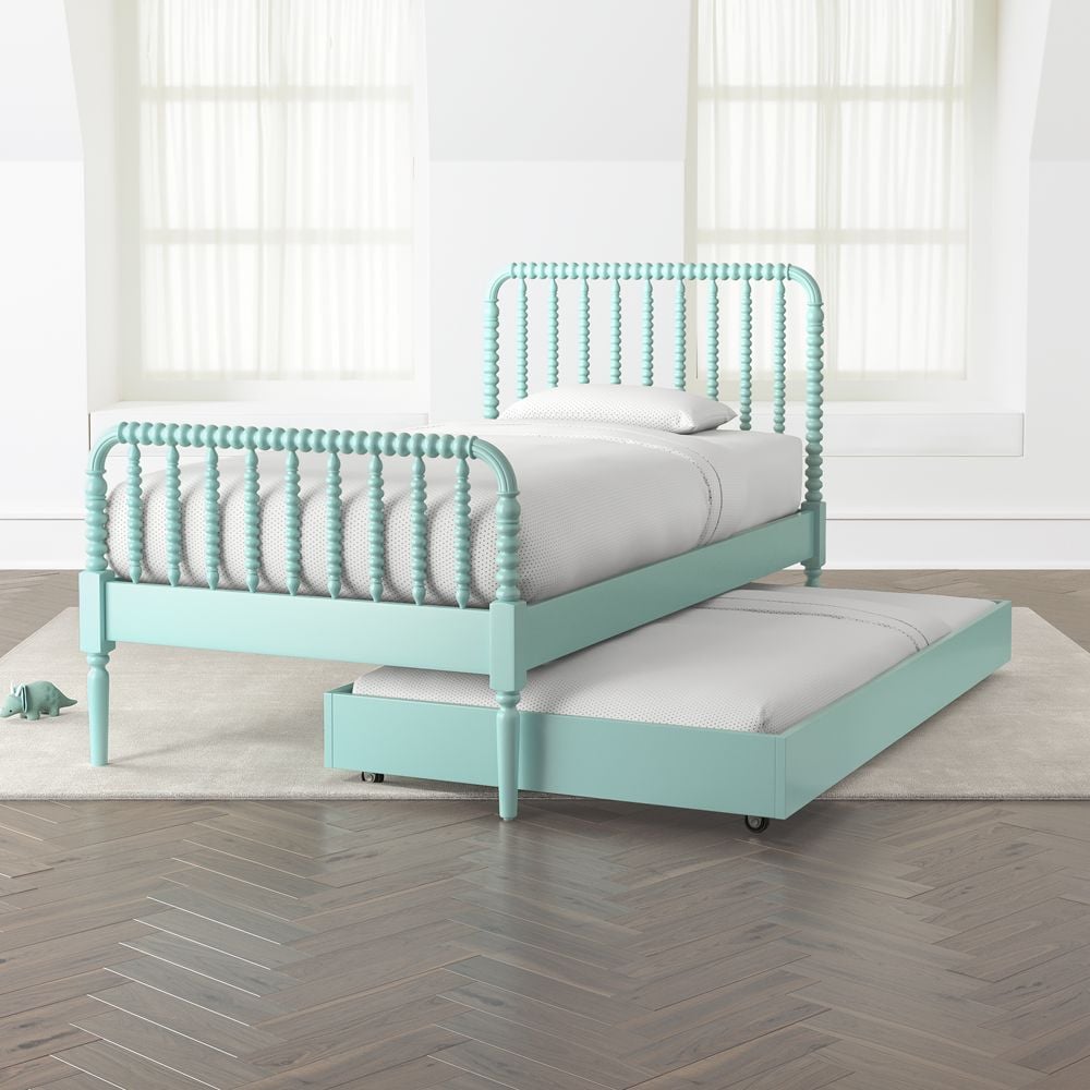Teal trundle bed hotsell