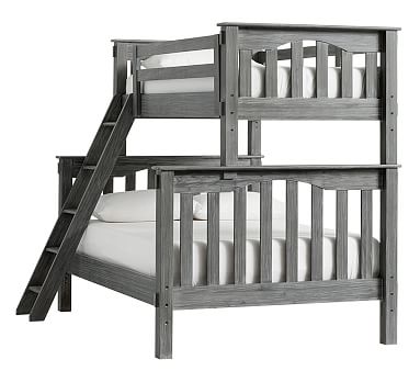 Kendall Twin Over Full Bunk Bed Brushed Charcoal