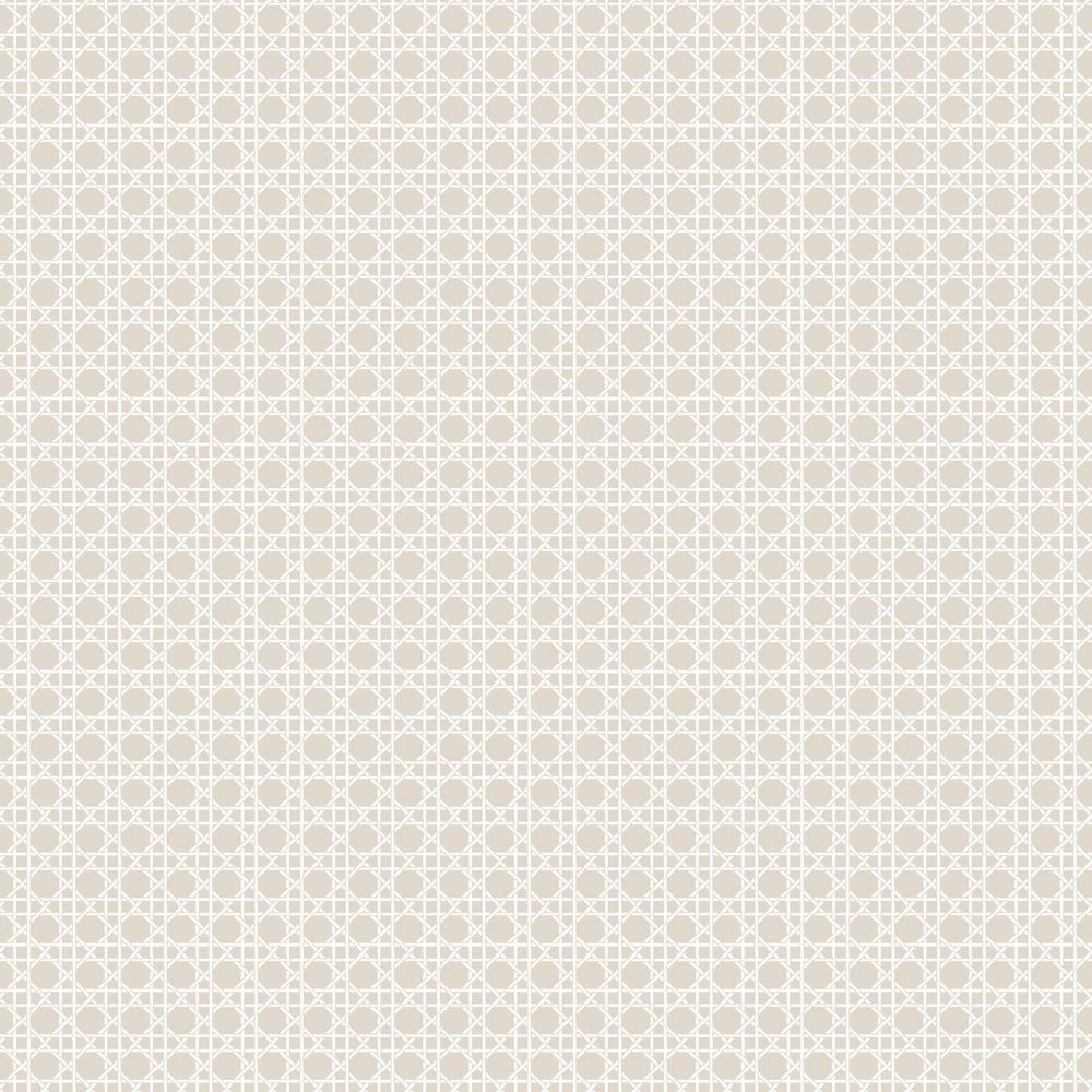 RoomMates 28.29 sq. ft. Tan Caining Peel and Stick Wallpaper - Home Depot