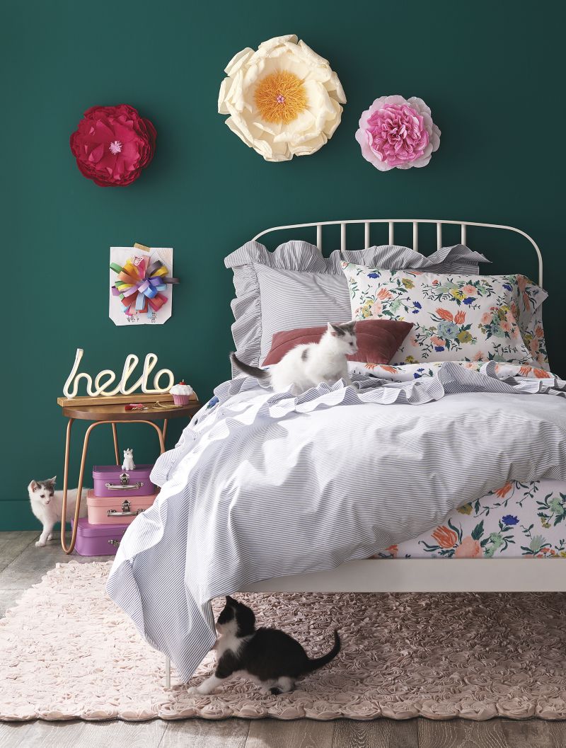 Larkin White Metal Full Bed Crate And Barrel Havenly