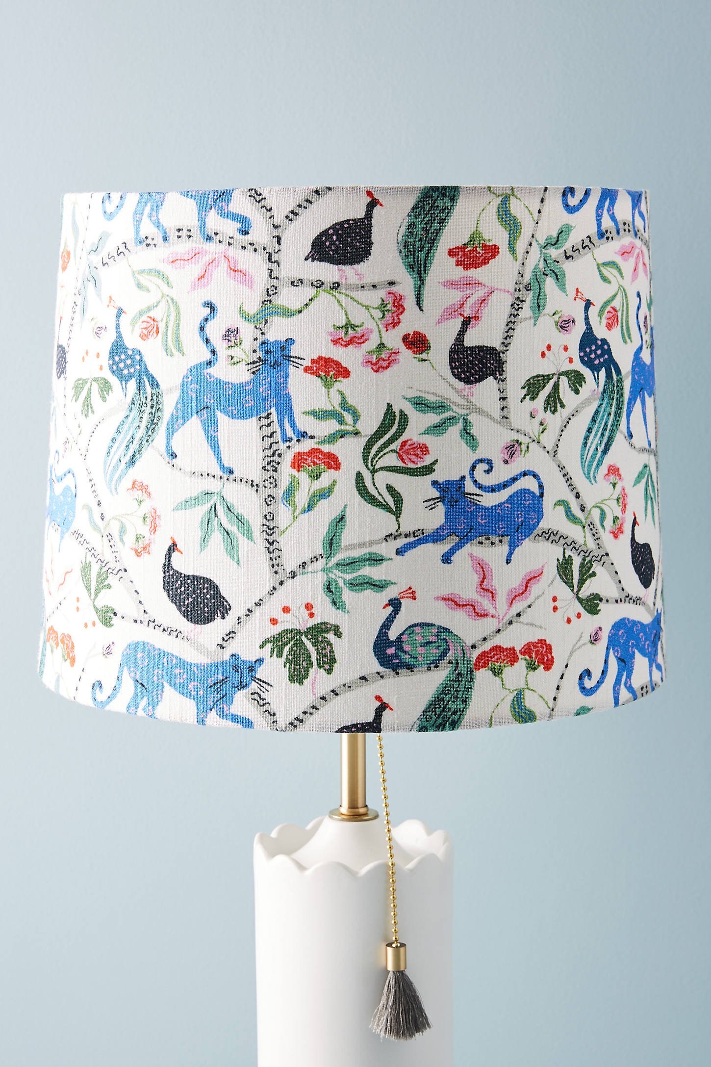 Dana Gibson Leopard Lamp Shade - Anthropologie | Havenly