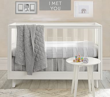 Pottery barn acrylic clearance crib