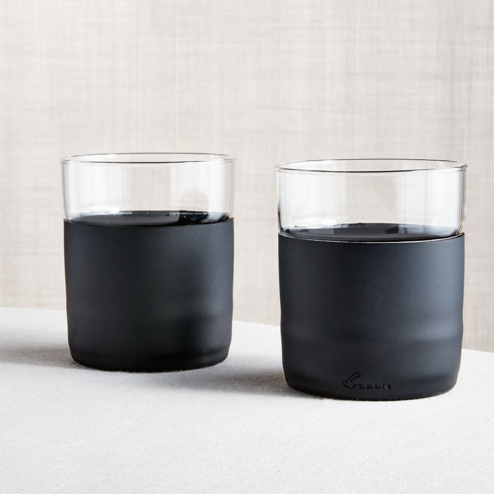 Rabbit ? Freezable Whiskey Glasses, Set of 2 Crate and Barrel Havenly