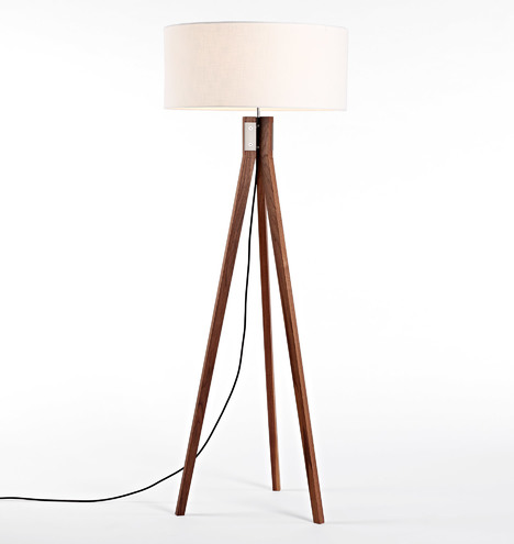 FOLK Tripod Floor Lamp - Rejuvenation | Havenly