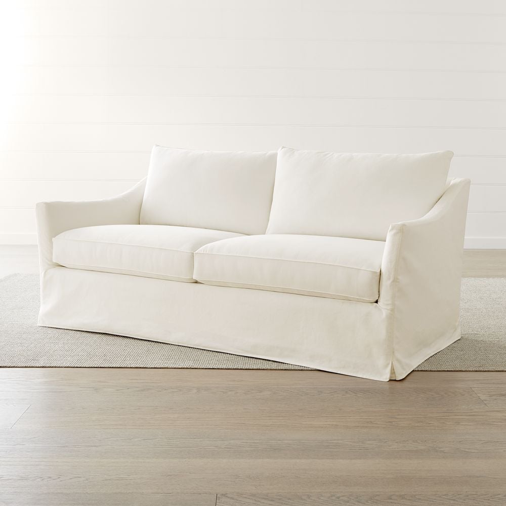 Slipcover Only for Keely Apartment Sofa Crate and Barrel Havenly