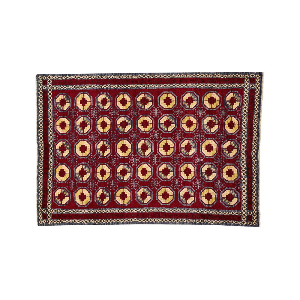 Torra Red PersianStyle Rug 6'x9' Crate and Barrel Havenly