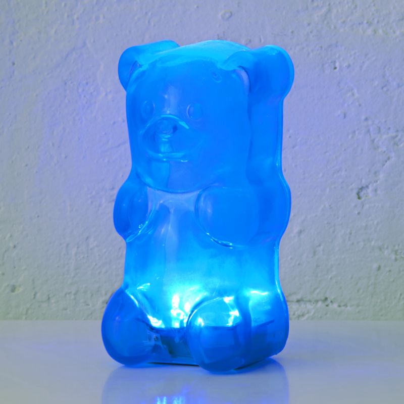 Gummy Bear Night Light Blue