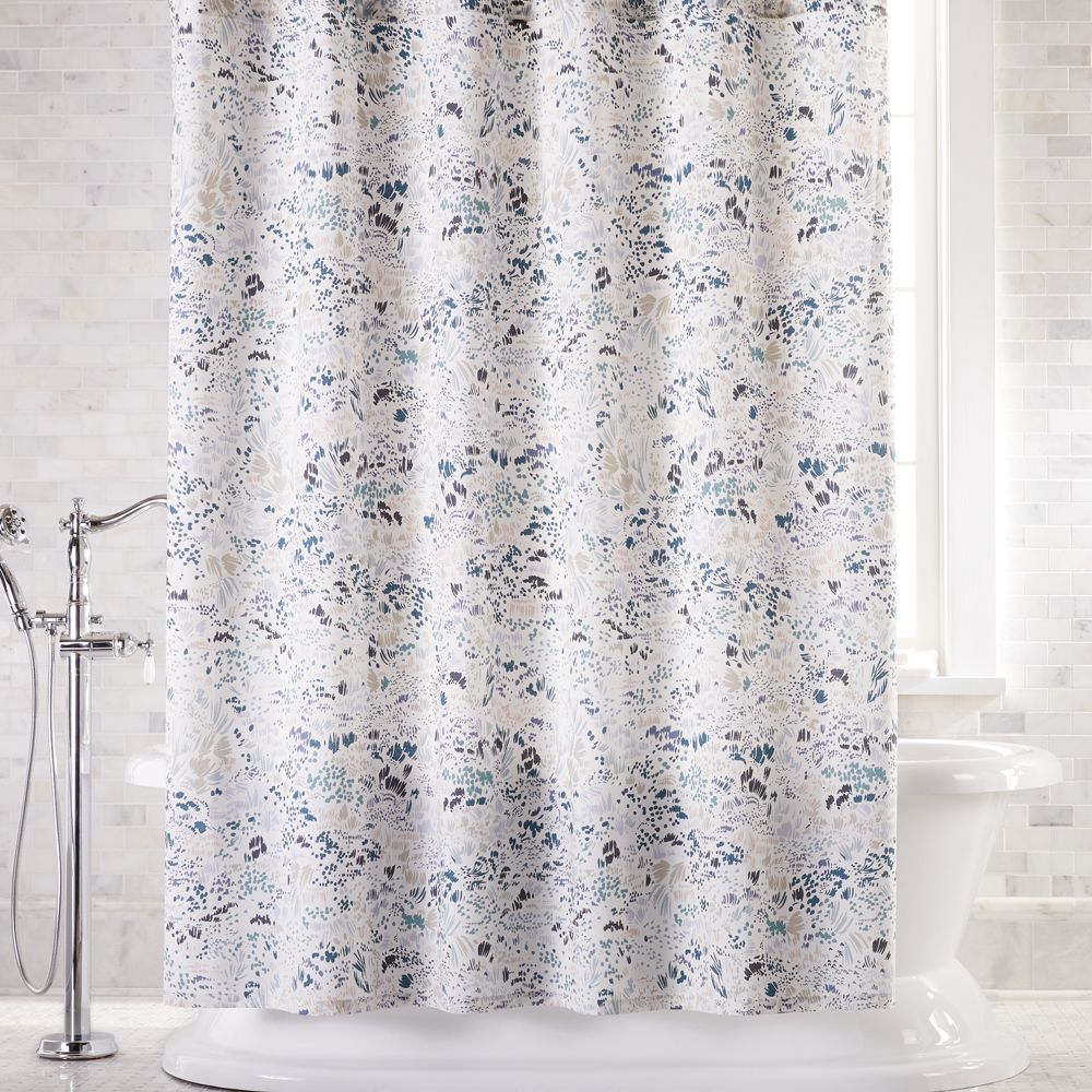 Livia Organic Botanical Shower Curtain - Crate and Barrel | Havenly