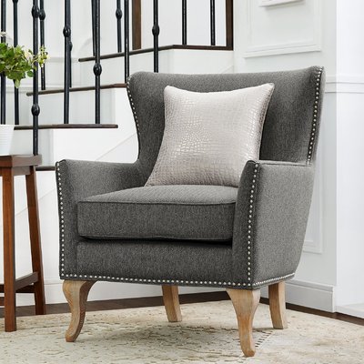 Zubair Wingback Armchair Birch Lane Havenly