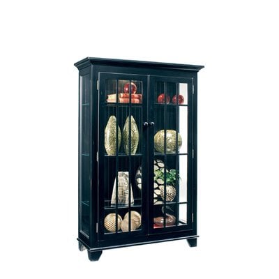 Shelia lighted curio cabinet sales