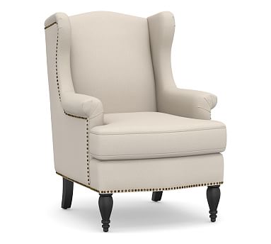 soma delancey upholstered wingback armchair