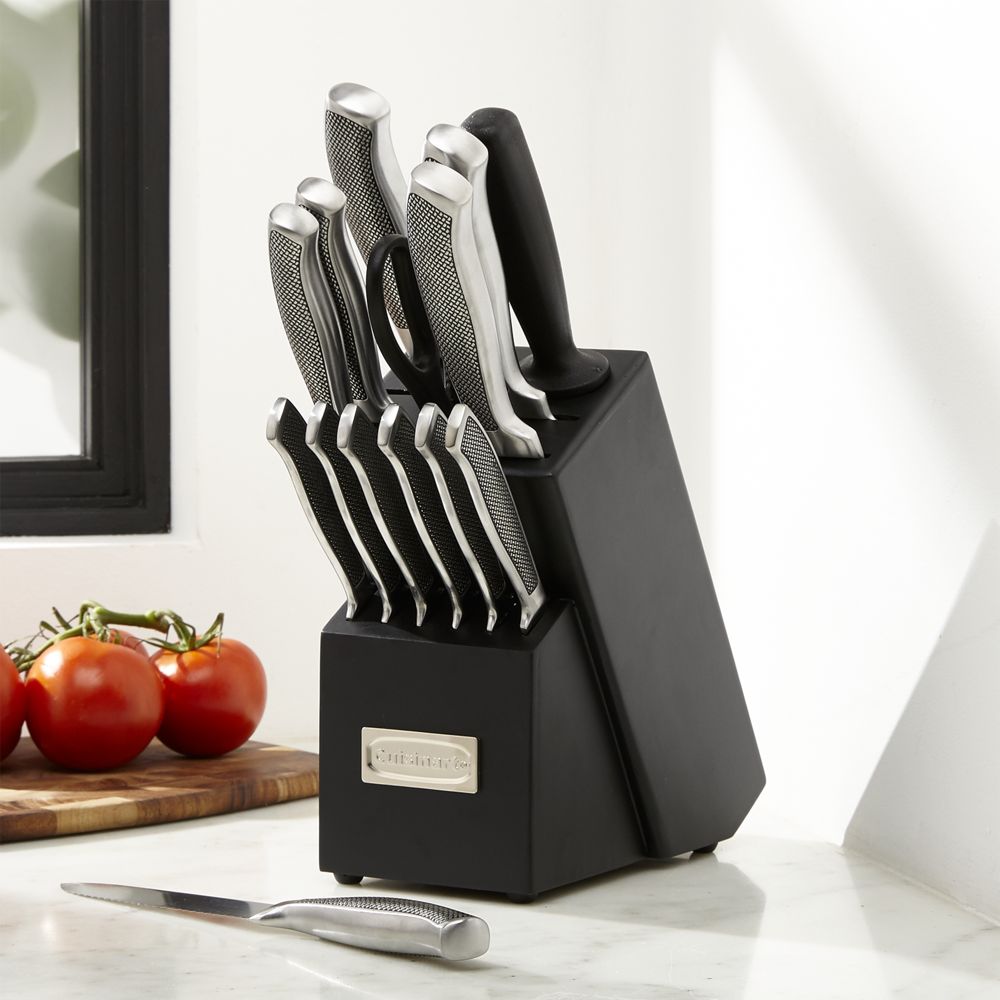 Cuisinart ® Graphix 15Piece Knife Block Set Crate and Barrel Havenly