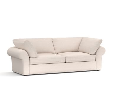 Pb Air Roll Arm Upholstered Grand Sofa