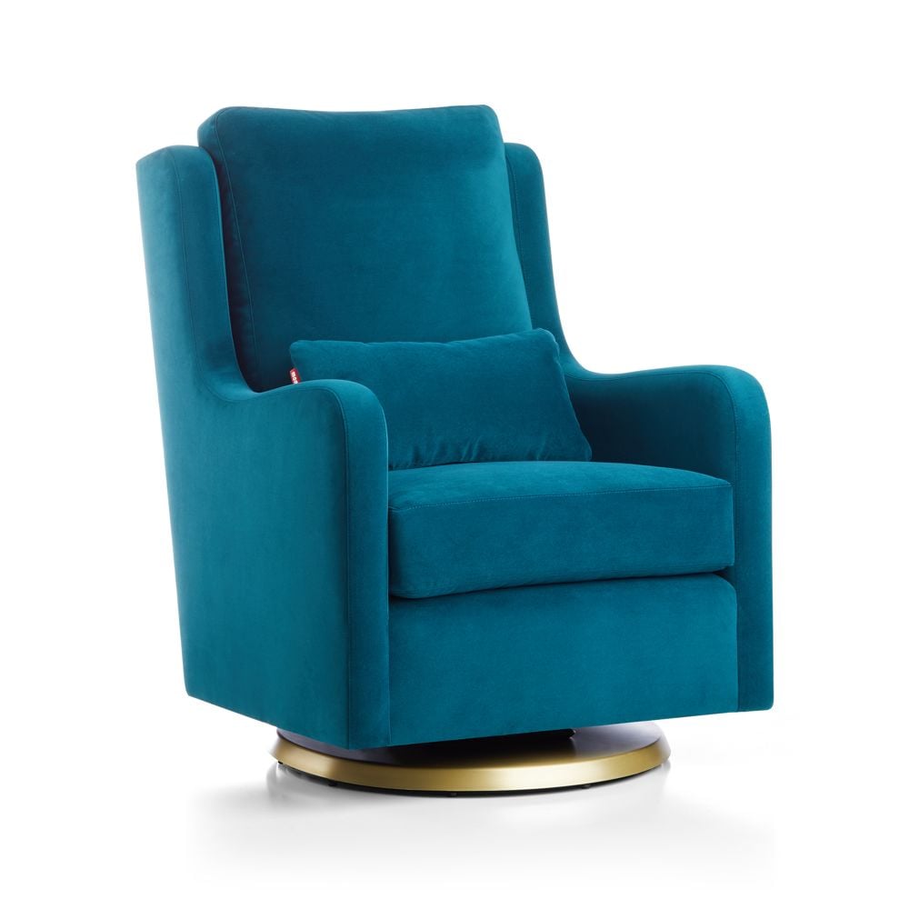 Milo Velvet Glider Crate Kids Havenly