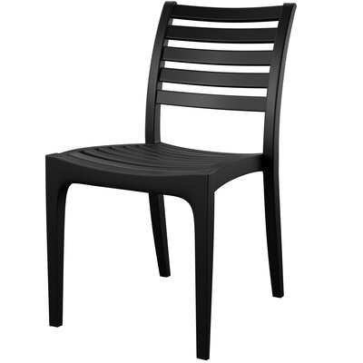 melissus stacking patio dining side chair