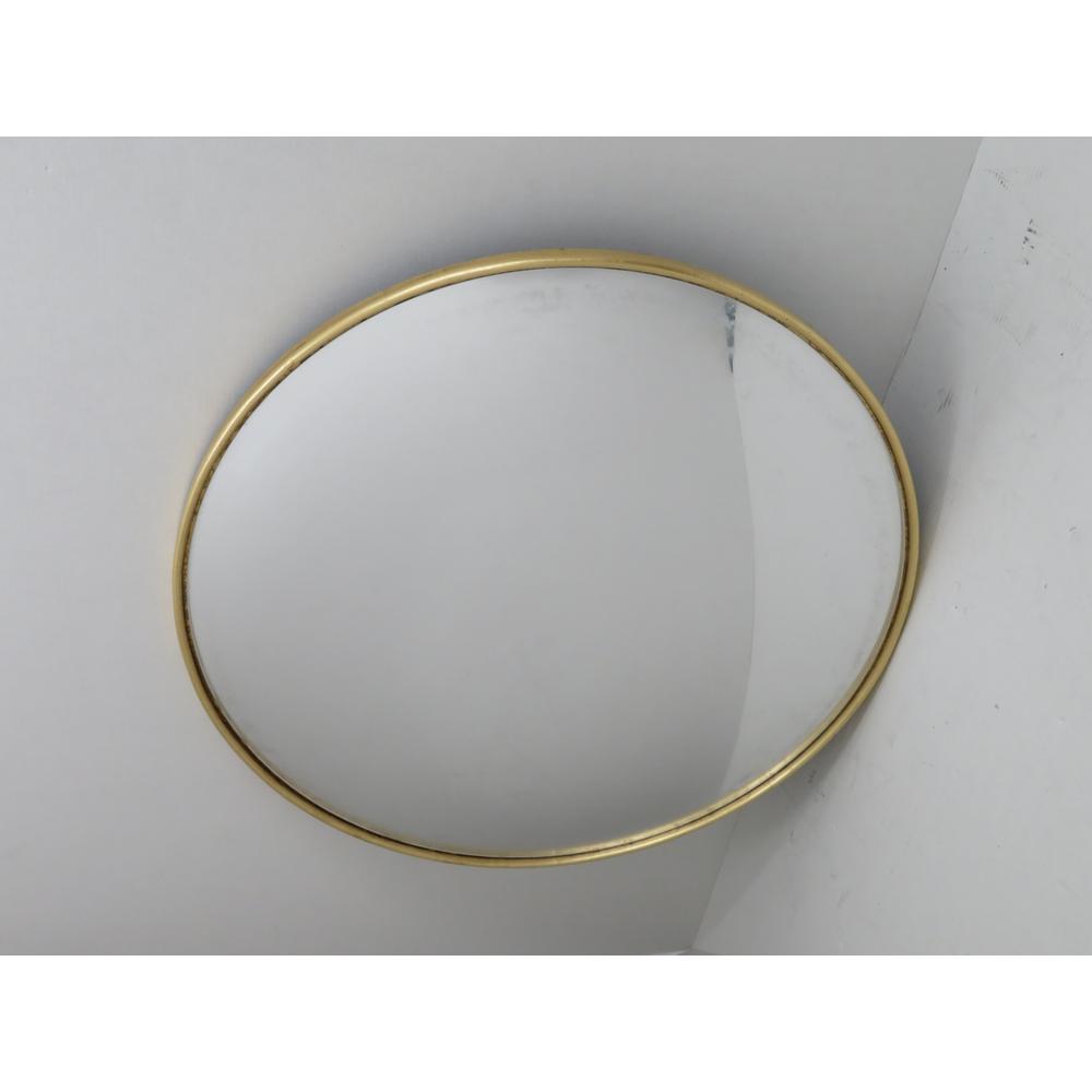 Wall Mirror Gold Large Round Convex, Convex Mirror Home Depot