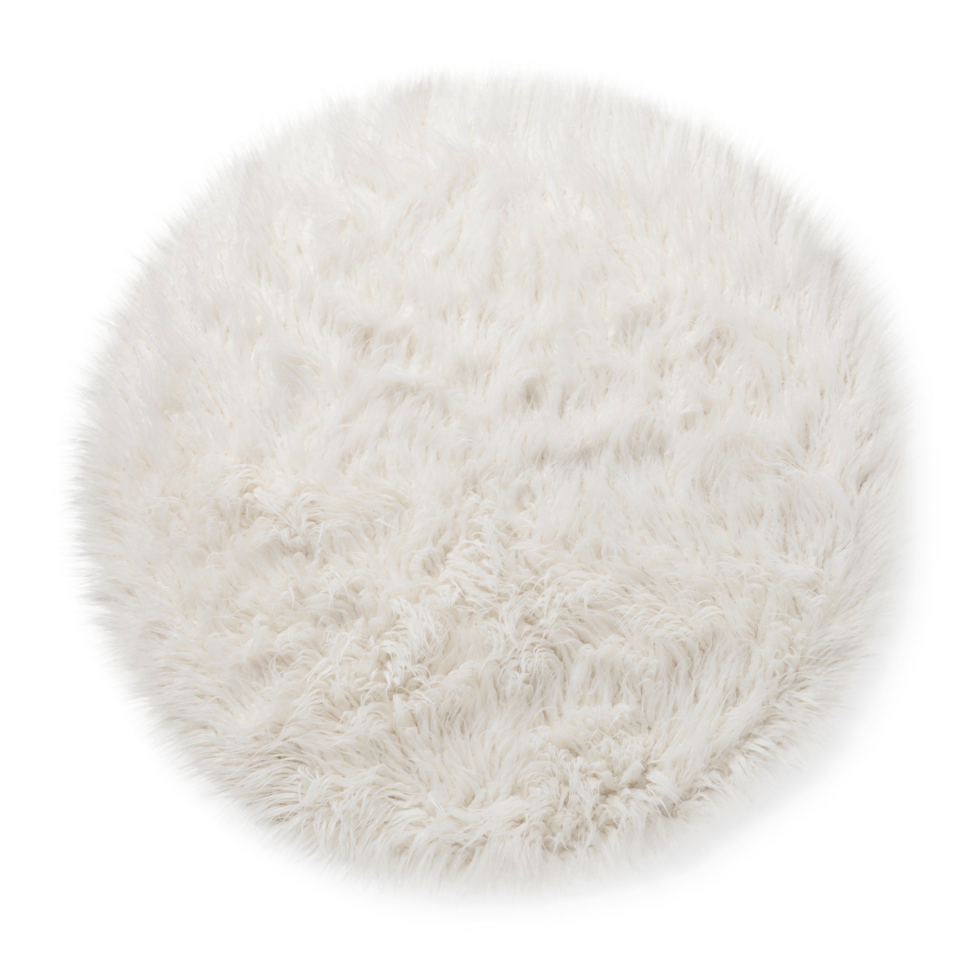 grey and white furry rugs