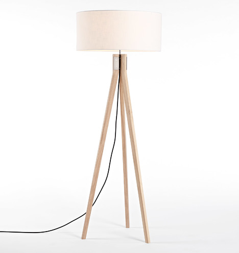 FOLK Tripod Floor Lamp - Rejuvenation | Havenly