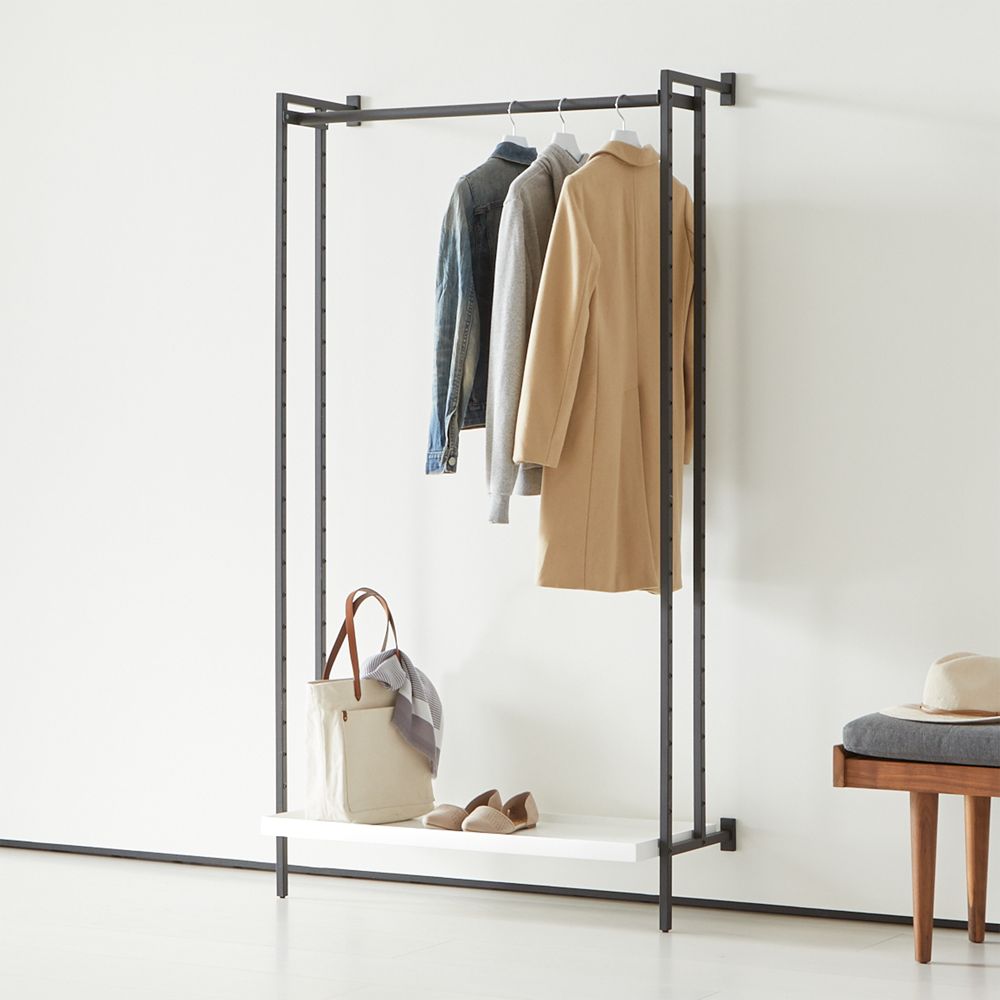 Flex Modular Clothing Rack Crate and Barrel Havenly