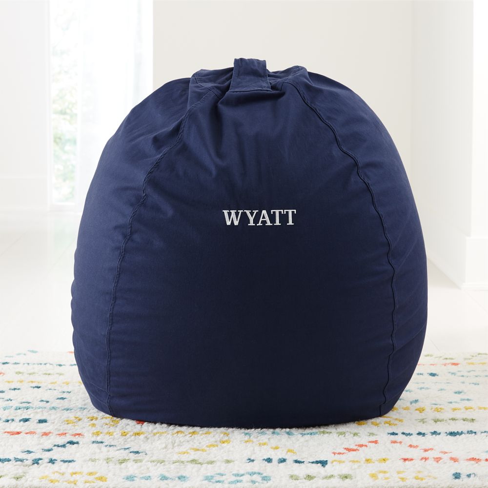 bean bag dark blue