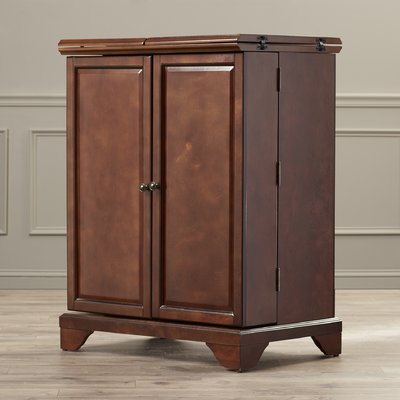 Hedon bar cabinet with best sale wine storage