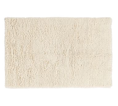 Conrad Shag Rug, 9x12', Ivory - Pottery Barn | Havenly