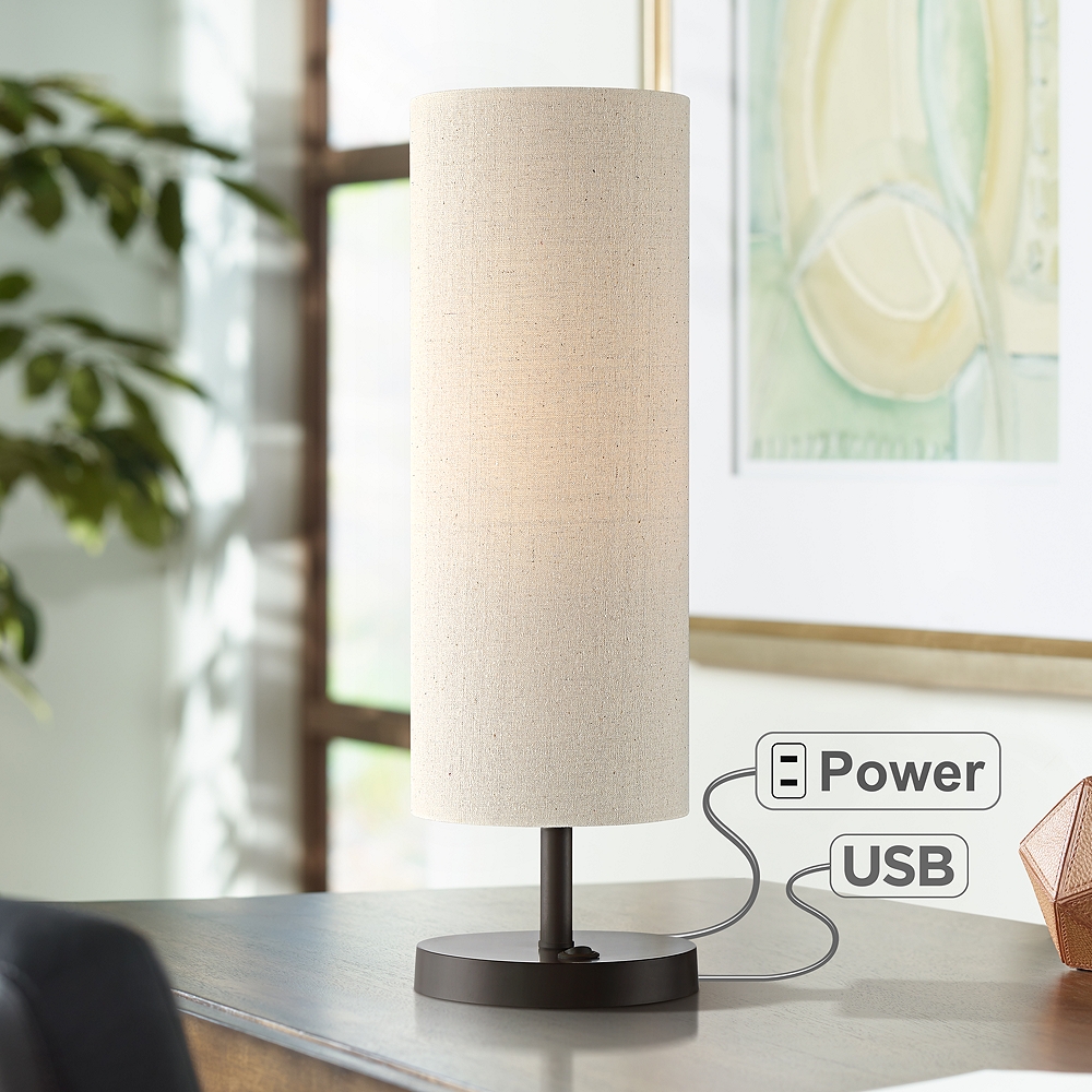 360 Lighting Heyburn Modern Accent Table Lamps 20