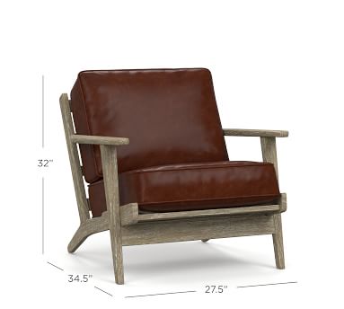 Raylan best sale leather chair