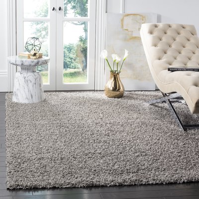 Wilder Light Grey Area Rug - 6x9' - Wayfair | Havenly