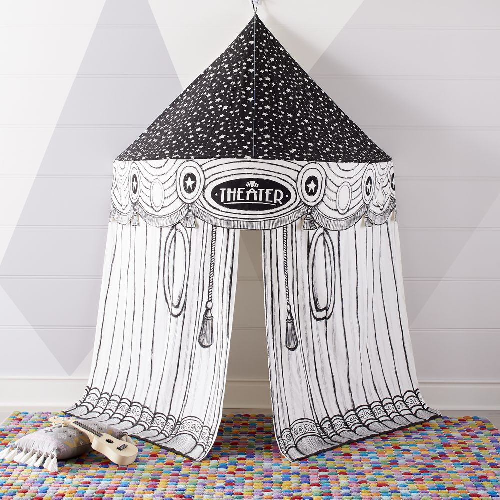 Hanging Theater Playhouse Canopy Crate and Barrel Havenly
