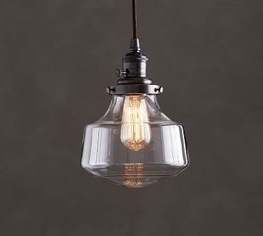 pottery barn schoolhouse light