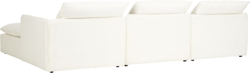 Lumin White Linen 4 Piece Sectional Sofa Cb2 Havenly - Lumin White Linen 4 Piece Sectional Sofa Lumin White Linen 4 Piece Sectional Sofa Cb2 Havenly - Lumin White Linen 4 Piece Sectional Sofa