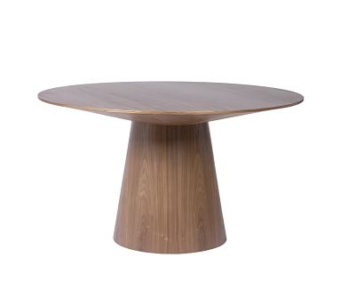 warner pedestal dining table