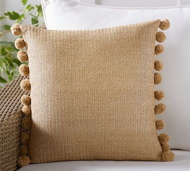 natural fiber throw pillows