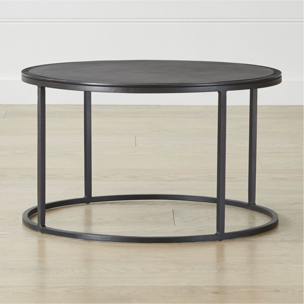 Knurl Small Coffee Table - Crate and Barrel | Havenly