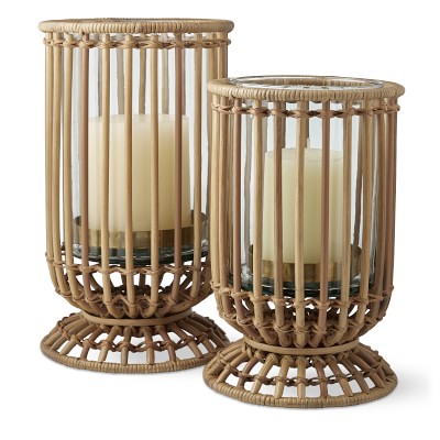 AERIN Wicker Hurricane Large Williams Sonoma Havenly