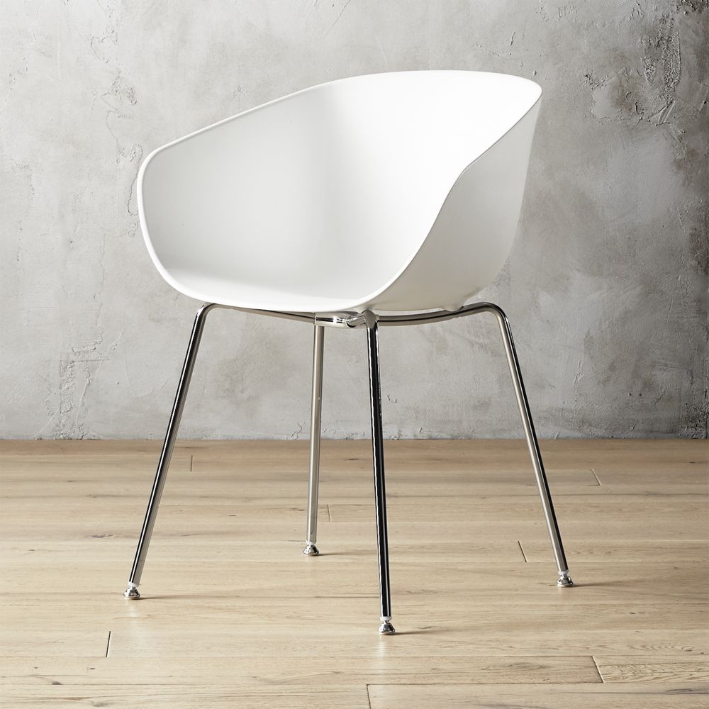 cb2 poppy chair