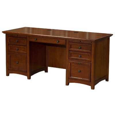 finkel solid wood executive desk