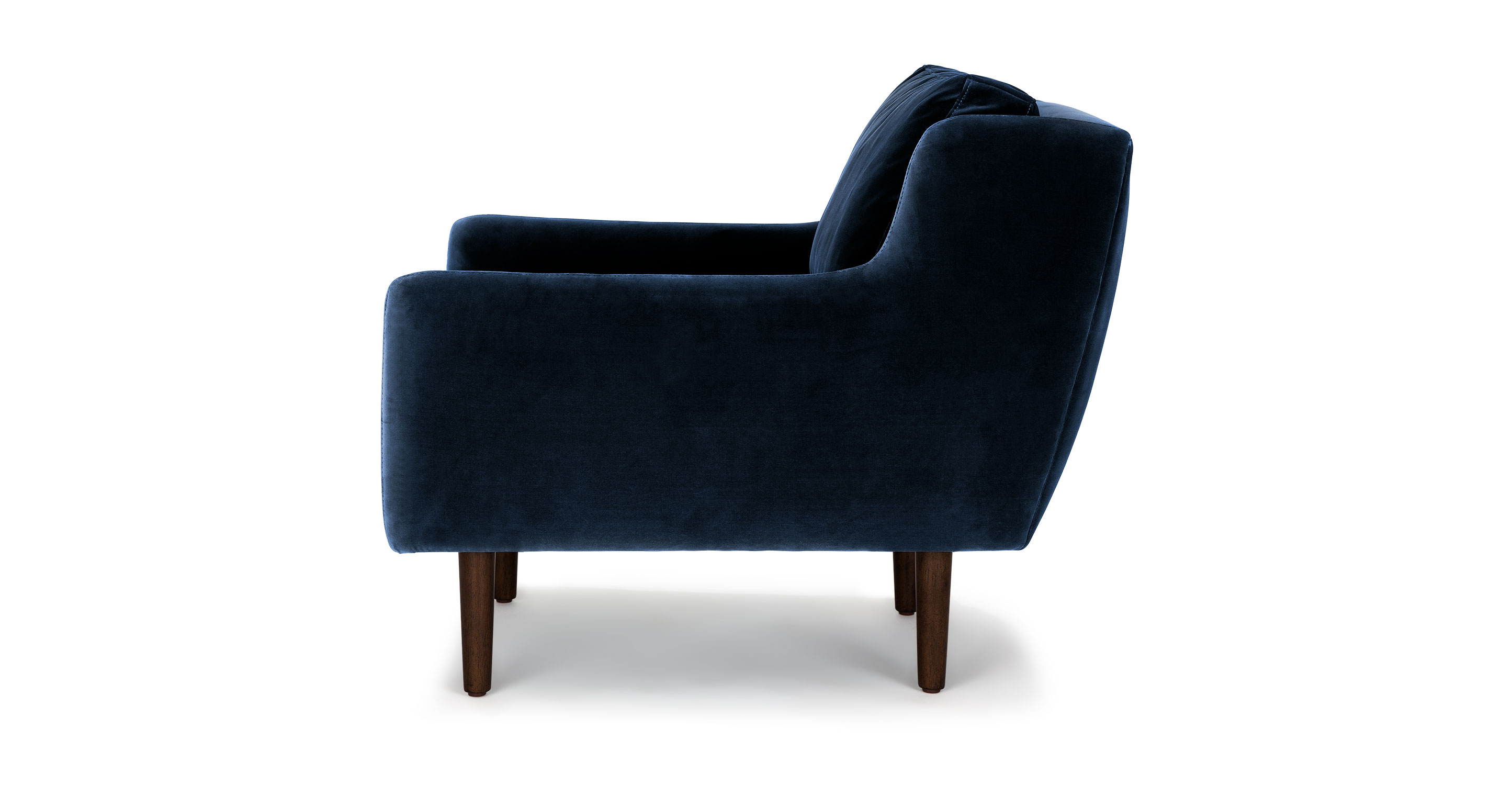 Article blue best sale velvet chair